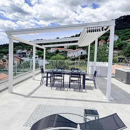 Skysea In Bregi With A View Of Daire Opatija