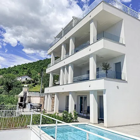 Daire Skysea In Bregi With A View Of Opatija